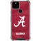 University of Alabama Maroon Jersey Google Pixel 5 Clear Case
